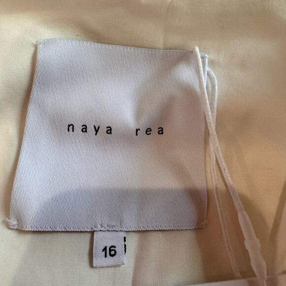 NAYA REA white cherry midi Summer sundress  MILANA DRESS size 16 - Picture 6 of 12